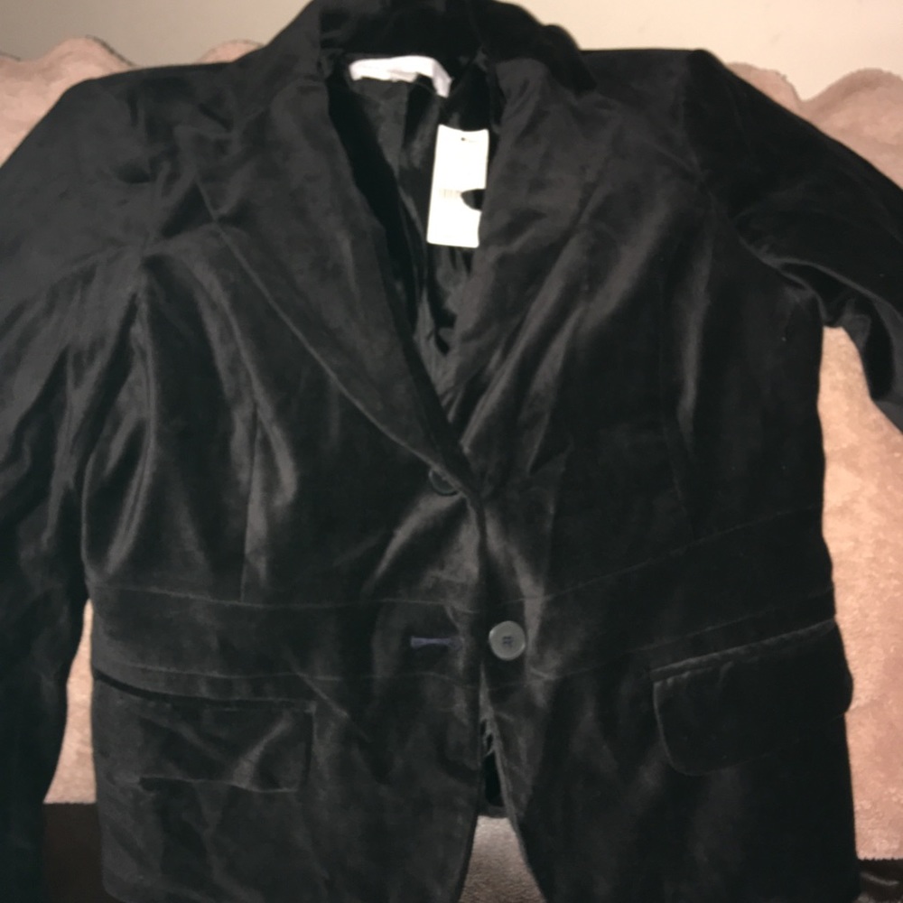 Black Velvet Blazer